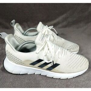 Adidas Asweego F35445 Off White Mens Mesh Running Shoes Sneakers Size 10